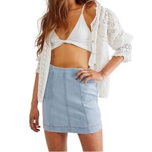 Free People Modern Femme Skirt